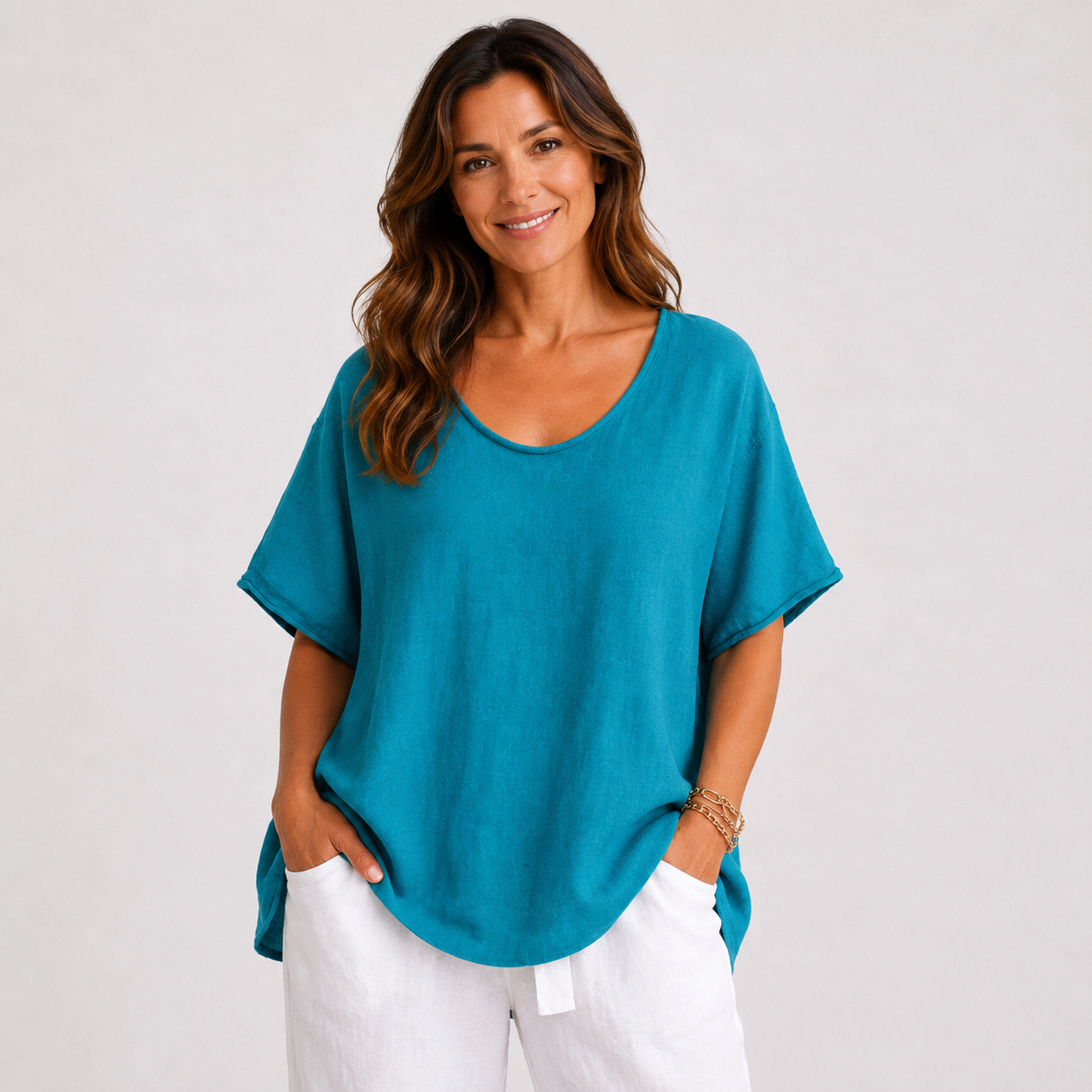 Elara | Relaxed Luxe Blouse