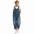 Frankie | Faded Wash Dungarees