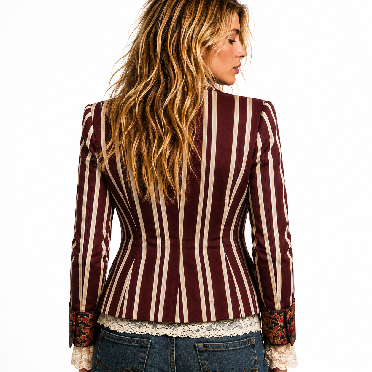 Sienna | Bohemian Stripe Blazer