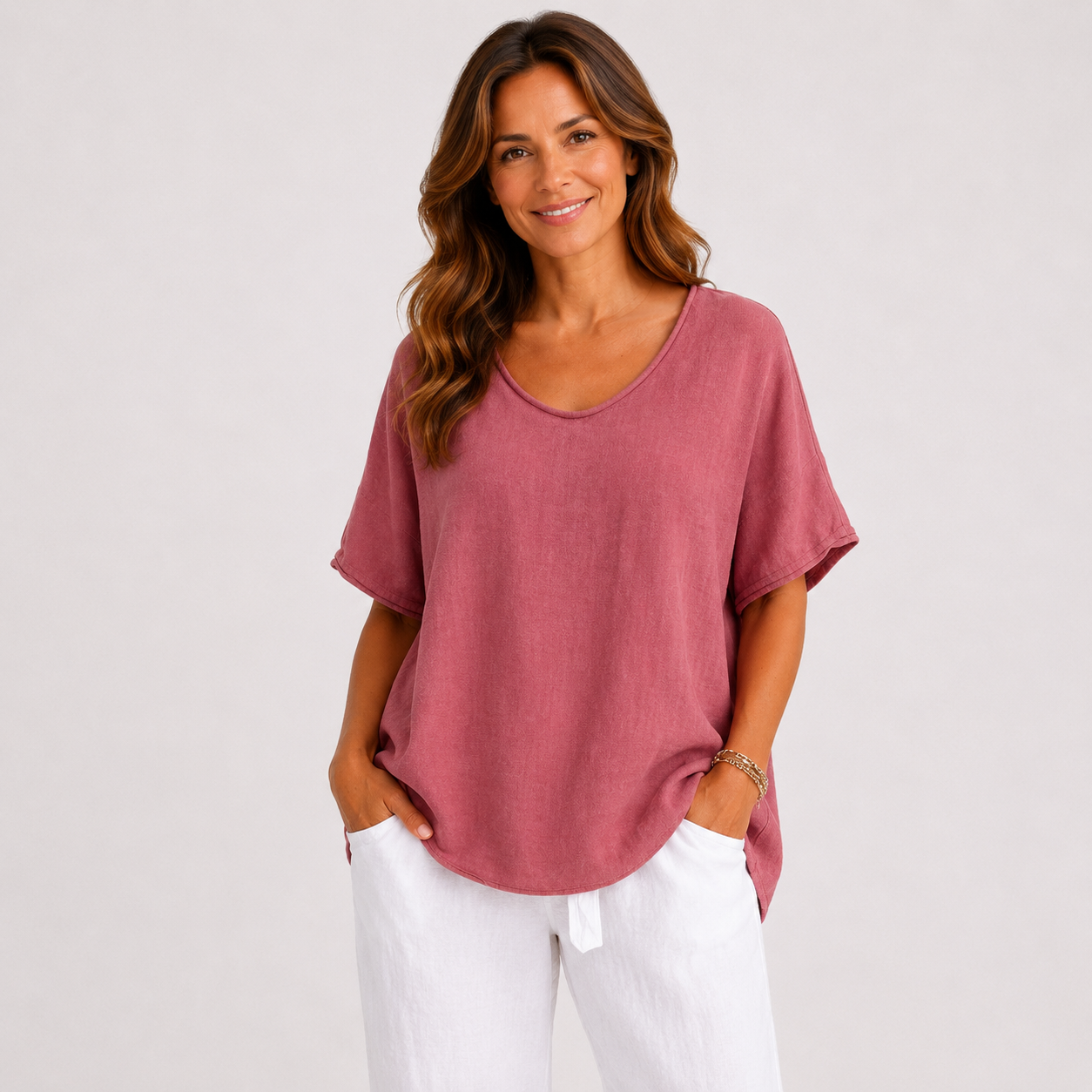 Elara | Relaxed Luxe Blouse