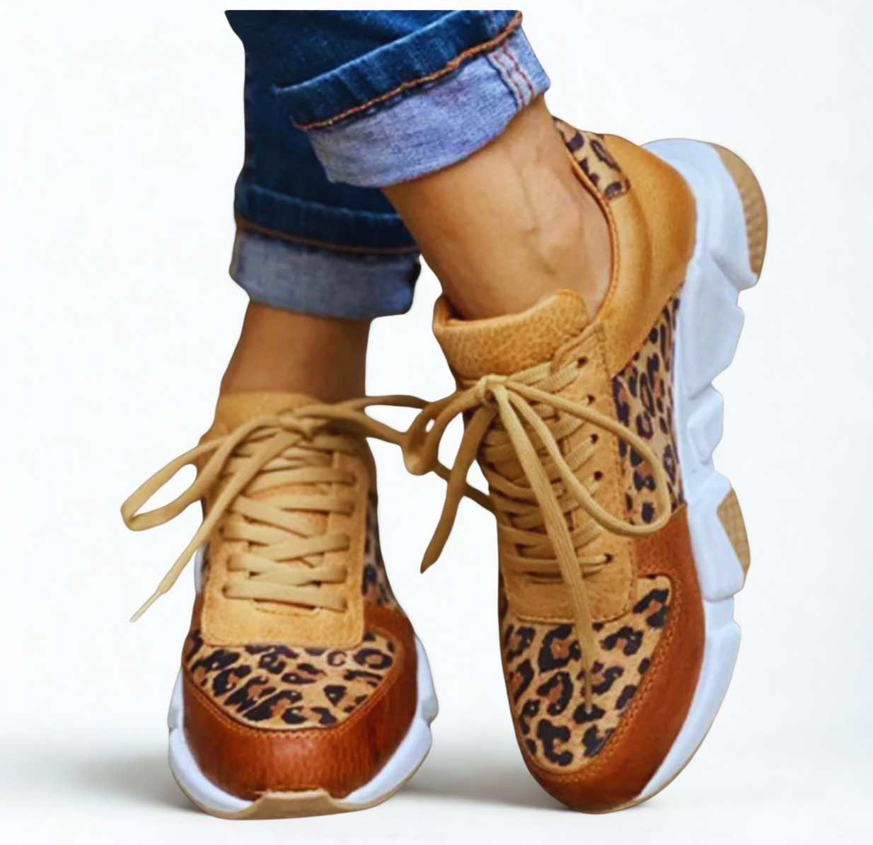 Sloane | Comfort Leopard Trainer