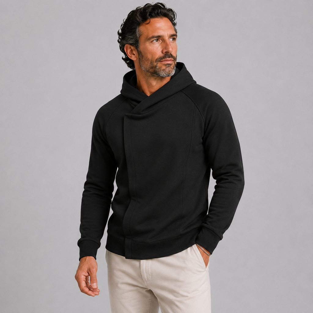 Augustus | Wrap-Neck Hoodie