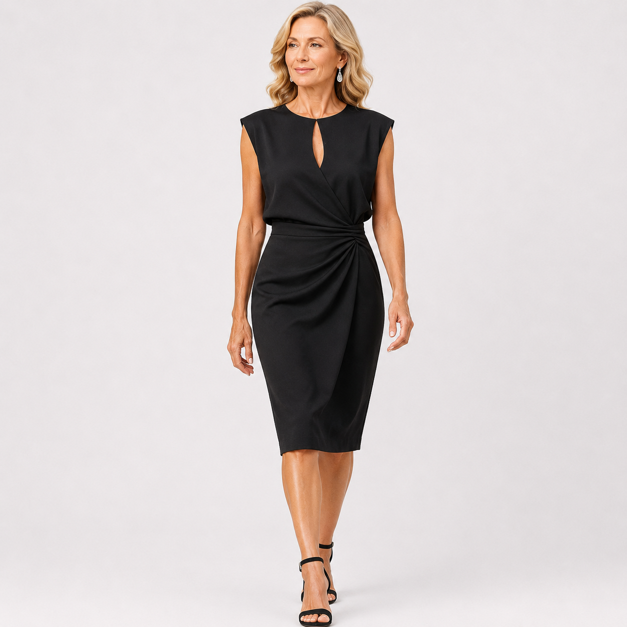 Seraphina | Sculpted Midi Dress