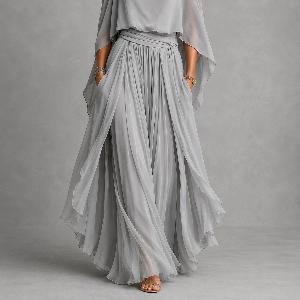 Emilia | Graceful Chiffon Set